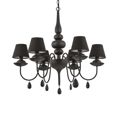 Люстра Ideal Lux Blanche sp6 111872 Люстра Ideal Lux Blanche sp6 111872